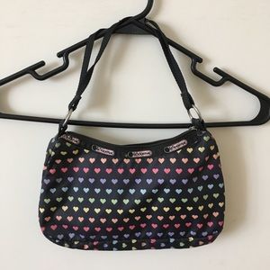 LeSportsac Rainbow Heart Purse